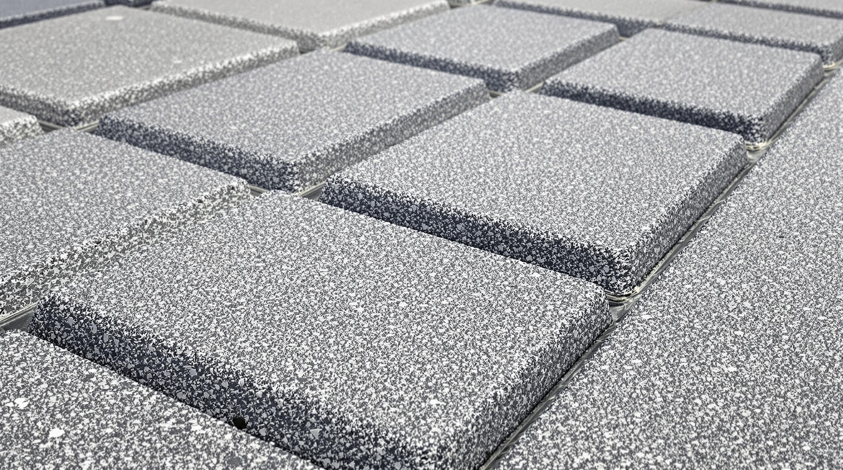 Bandes podotactiles éveil vigilance béton pose trottoir